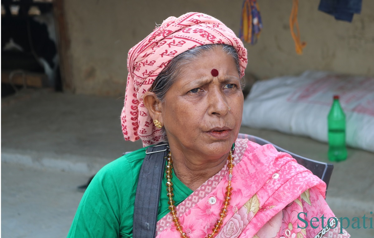 टेकमाया सापकोटा। तस्बिरः सविना कार्की/सेतोपाटी